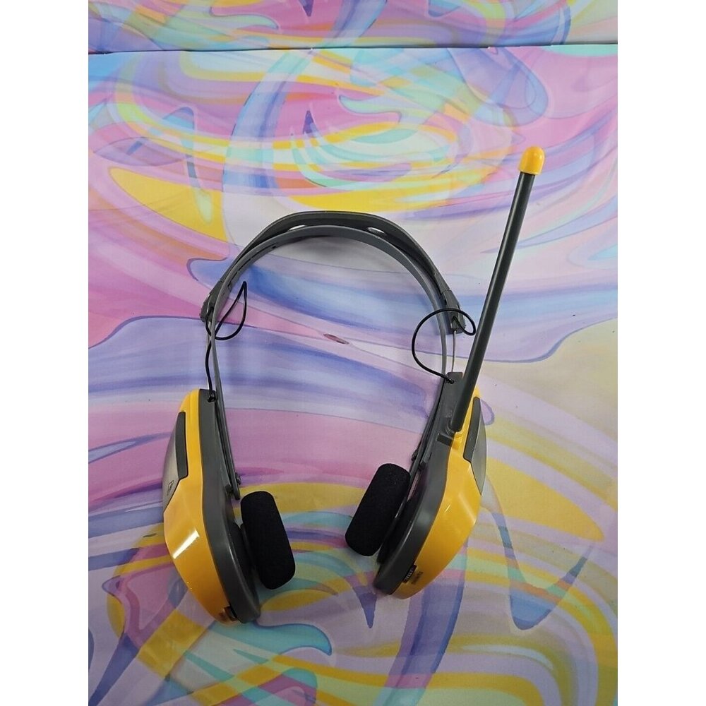 Coby CX-22 Sports AM/FM Headphone Radio, Tested/Works